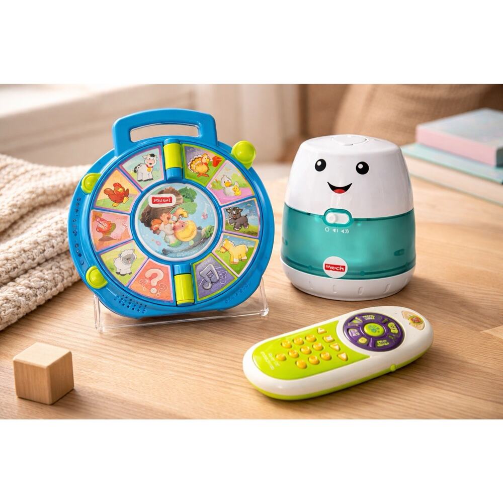 Fisher-Price Toddler Learning Toy World of Animals Music & Sounds Lot Of 3